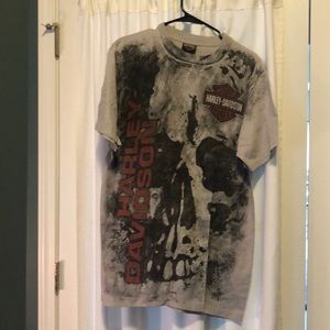 Gray Harley Davidson T-shirt